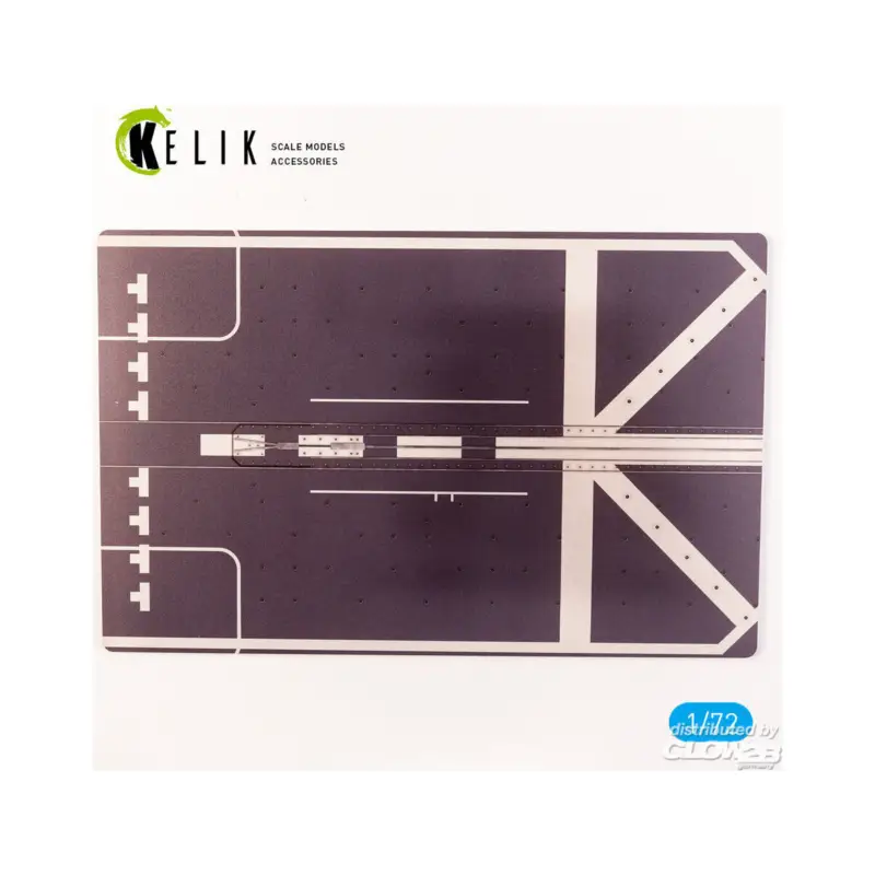 Veilige Betaling Mogami-Class Frigate Deck (Short version) - Base - Acrylic 3 mm (280 x 180 mm) (170 g)