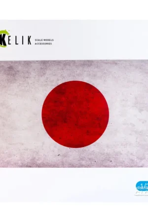 Japan Flag - Base - Acrylic 3 mm (280 x 180 mm) (170 g) Merkproduct