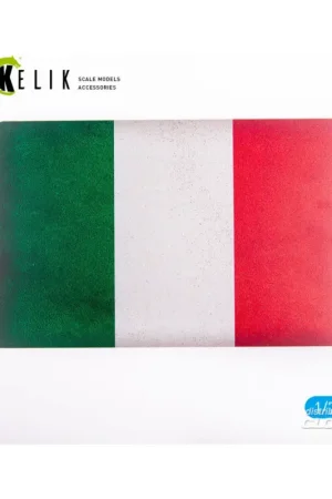 Italy Flag - Base - Acrylic 3 mm (280 x 180 mm) (170 g) Koop Online