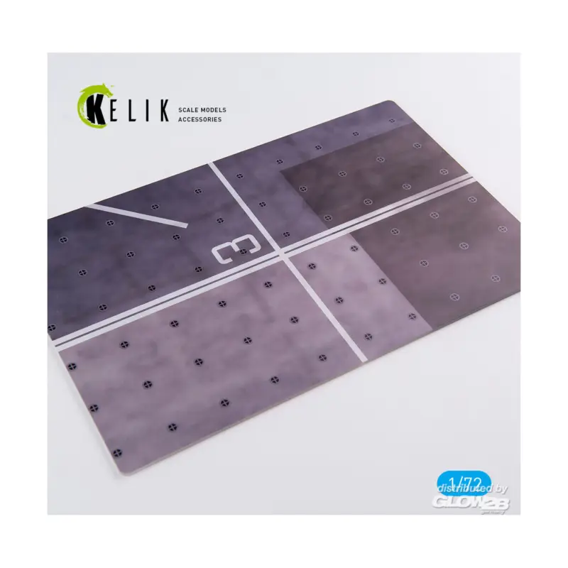 Hete Deal HMS Queen Elizabeth R08 type 1 - Base - Acrylic 3 mm (280 x 180 mm) (170 g)