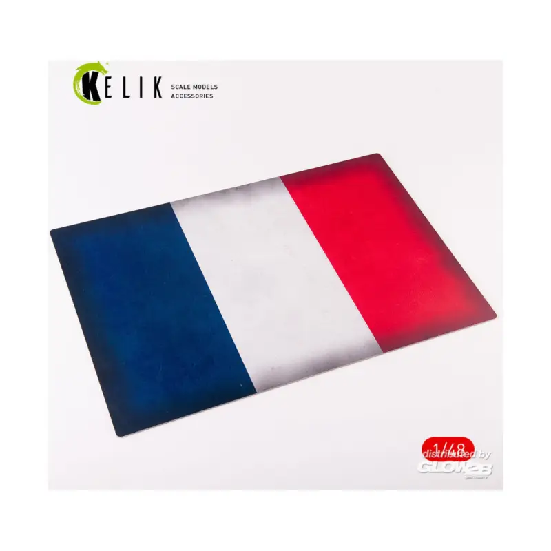 Favoriet France Flag - Acrylic 3 mm (410 x 270 mm) (410 g)