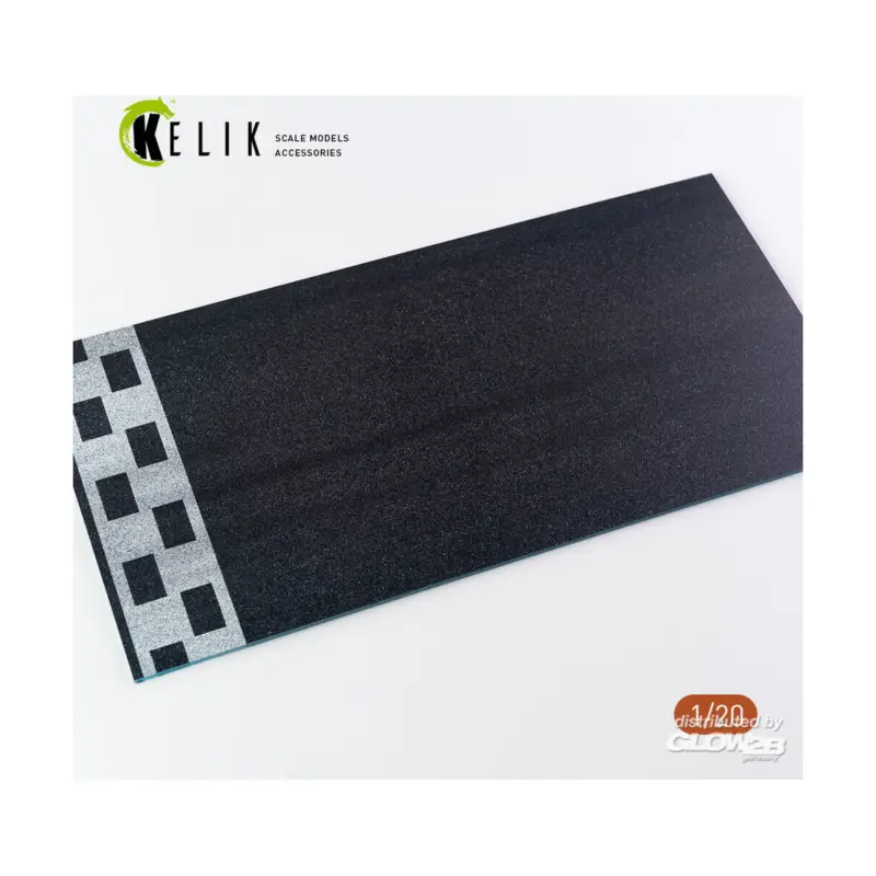 F1 Start Position Base - Acrylic 3 mm (180 x 357 mm) (210 g) (1/20) Snelle Levering