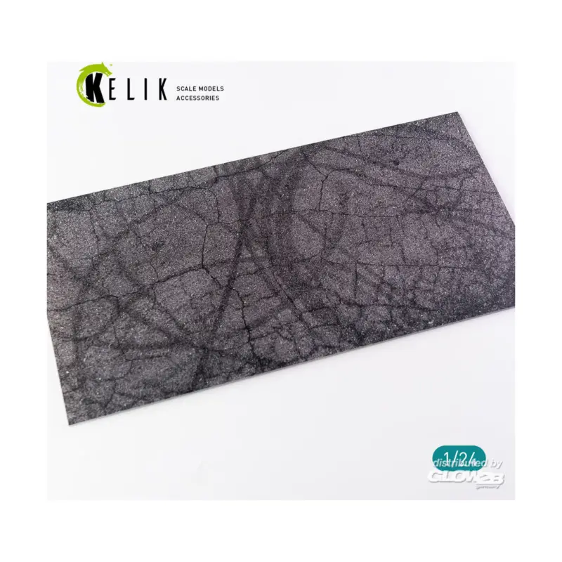 Veilige Betaling Cracked asphalt Base - Acrylic 3 mm (180 x 357 mm) (210 g)