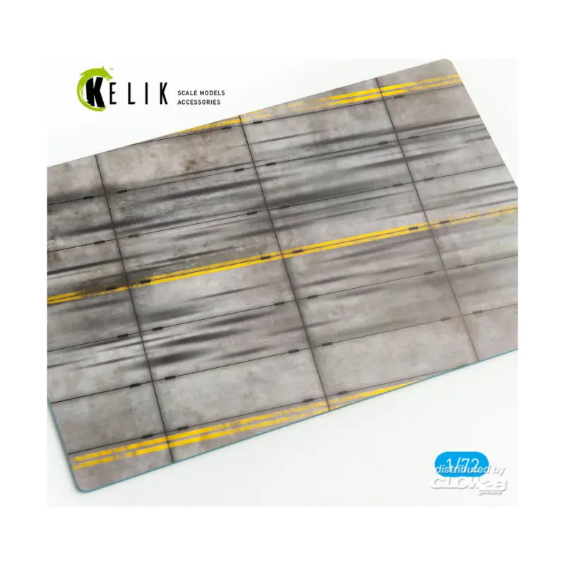 Tijdelijk Beschikbaar Concrete plates type 2 Base - Acrylic 3 mm (280 x 180 mm) (170 g)