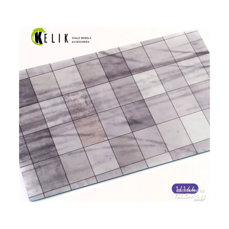 Civil Concrete runway Base - Acrylic 3 mm (280 x 180 mm) (170 g) Premium