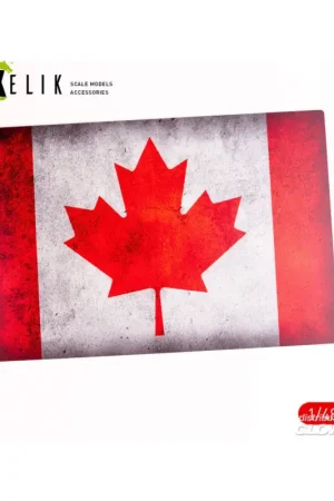 Tijdelijk Beschikbaar Canada Flag - Base - Acrylic 3 mm (410 x 270 mm) (410 g) (1/72 - 1/32)