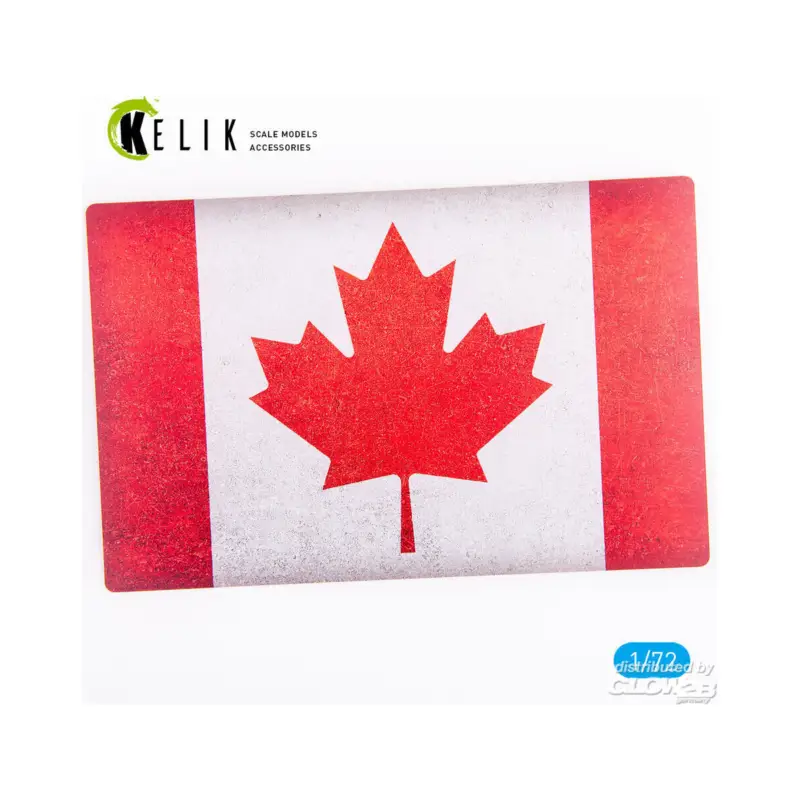 Seizoensaanbieding Canada Flag - Base - Acrylic 3 mm (280 x 180 mm) (170 g)
