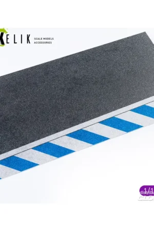 Asphalt road Motorcycle race track type 2 Base - Acrylic 3 mm (180 x 357 mm) Bestseller