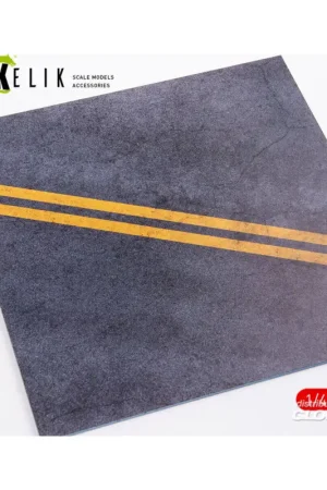 Nieuw Asphalt Road for drones or any - Acrylic 3 mm (240 x 240 mm) (410 g)