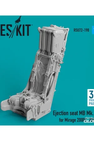 Veilige Betaling Ejection seat MB Mk.10Q for Mirage 2000C, 2000-5 (3D Printed)