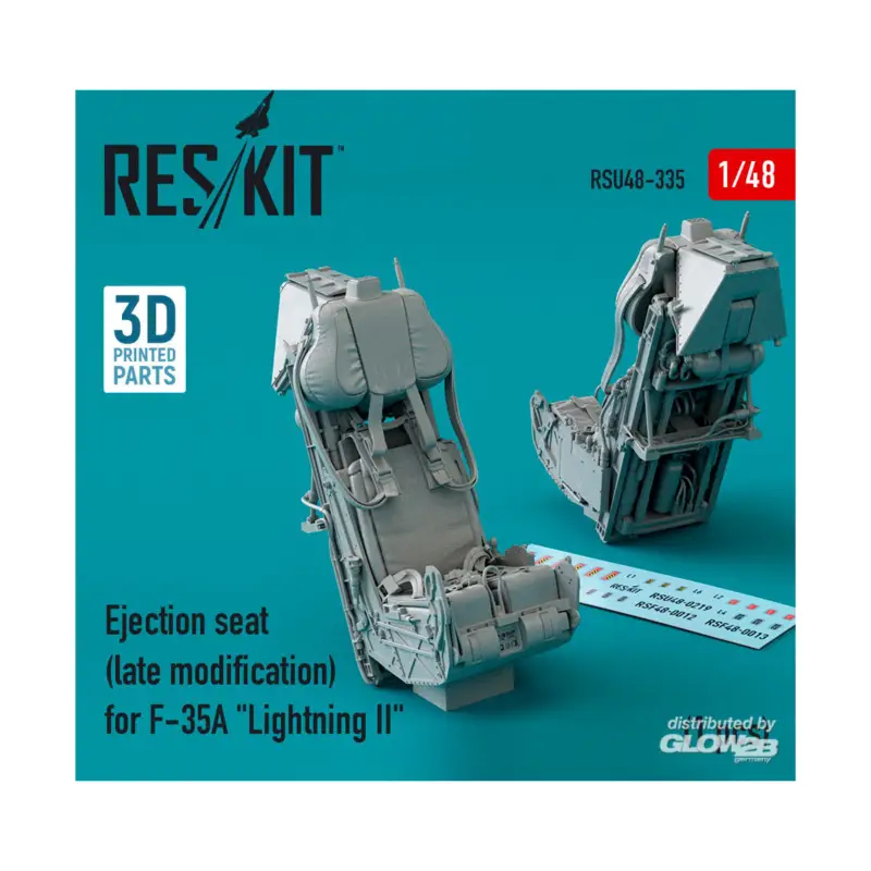 Voordeelprijs Ejection seat (late modification) for F-35A Lightning II (3D Printed)