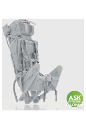 Laatste Kans Ejection Seat - MB Mk.2E with seat belts, with survival pack for Revell