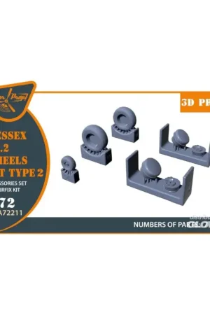 Wessex HC.2 Wheel set type 2 for Airfix kit Voordeelprijs