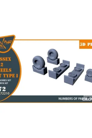 Wessex HC.2 Wheel set type 1 for Airfix kit Korting