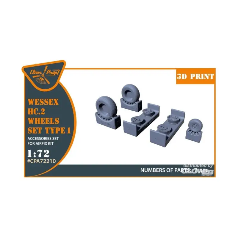 Wessex HC.2 Wheel set type 1 for Airfix kit Korting