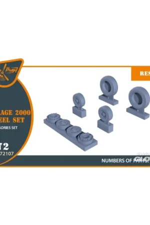 Dagaanbieding Mirage-2000 wheel set for Modelsvit, Dream Model kits