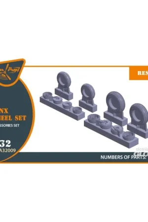 Lynx wheel set for Revell kits Actieprijs