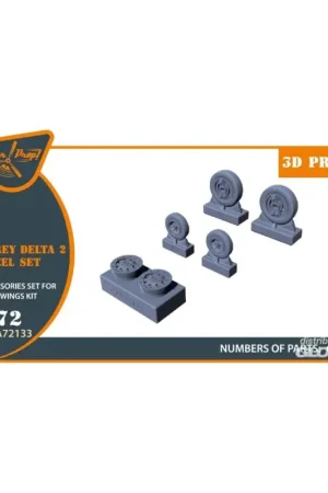 Fairey Delta 2 wheel set for Dora Wings kit Goedkoop