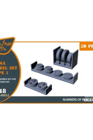 F-86A wheel set type 1 for CP kits Beperkt Aanbod