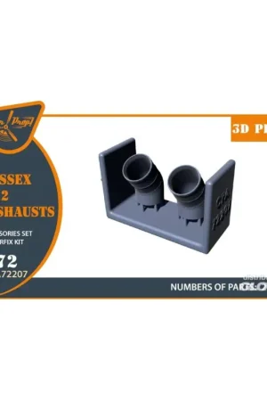 Gratis Retour Wessex HC.2 Exhausts for Airfix kit