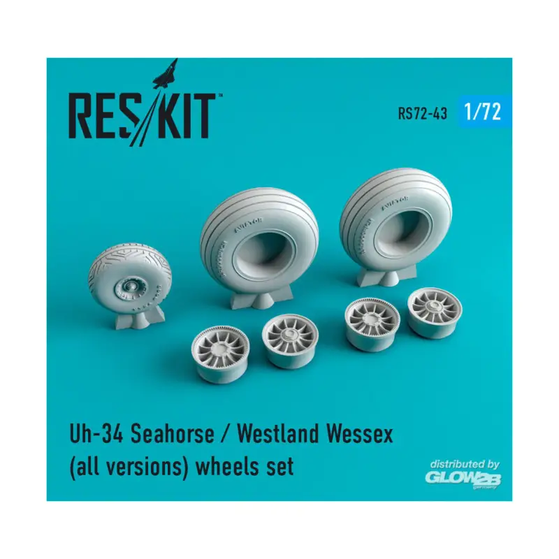 Actieprijs Uh-34 Seahorse/Westland Wessex (all versions) wheels set