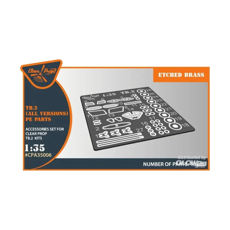 Flitsaanbieding TB.2 PE parts for CP kit