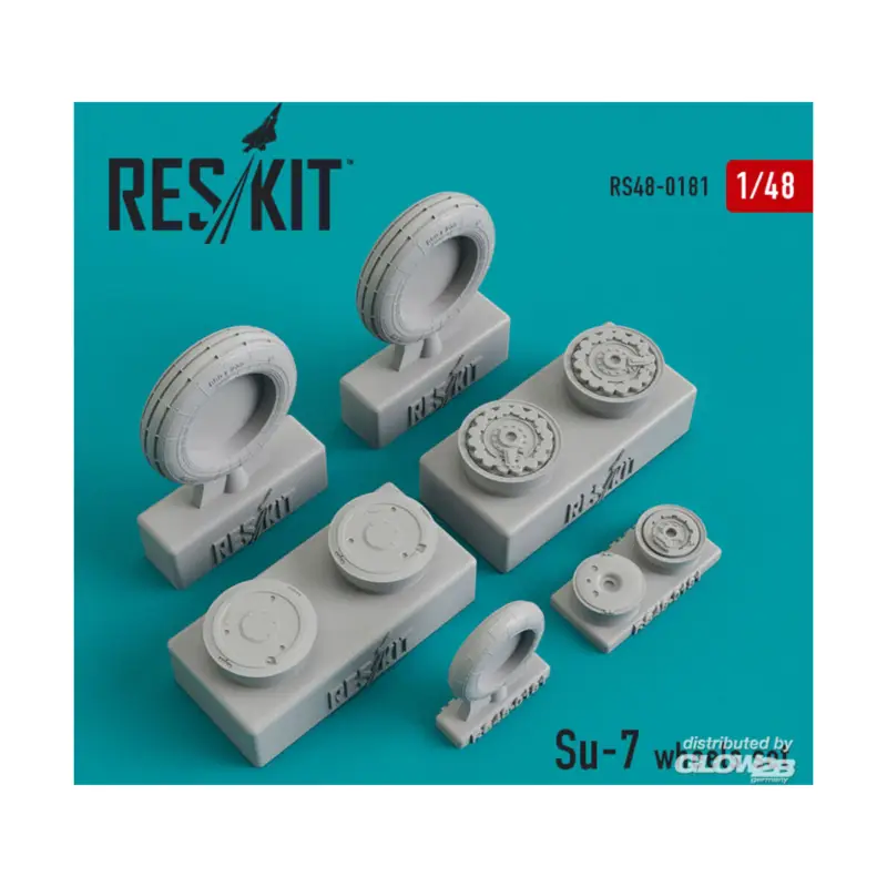 Beperkte Voorraad Su-7 wheels set