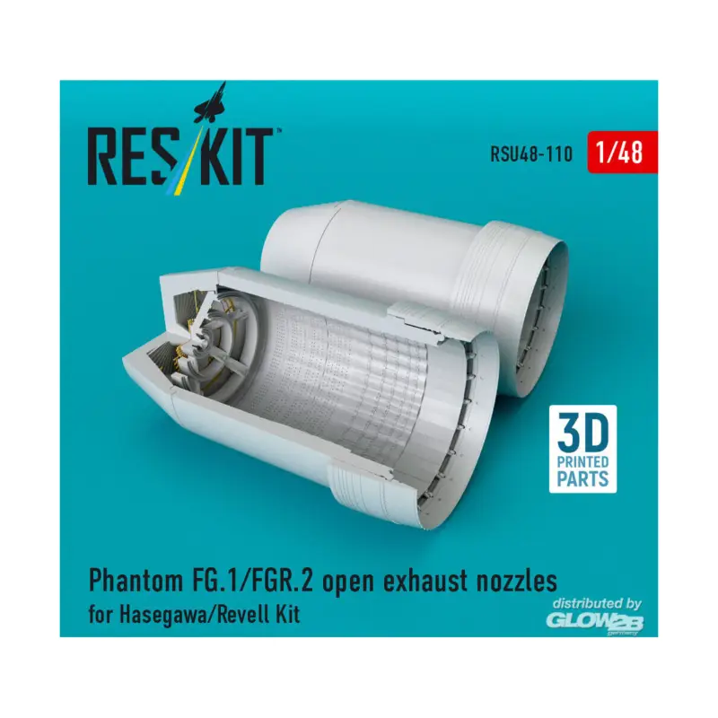 Koop Vandaag Phantom (FG.1/FGR.2) open exhaust nozzles for Hasegawa/Revell kit (3D Printed)