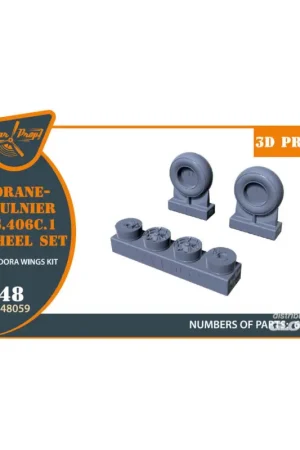 Exclusieve Aanbieding Morane-Saulnier Wheels set for Dora Wings