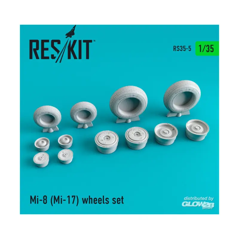 Mi-8/Mi-17 wheels set Laatste Kans