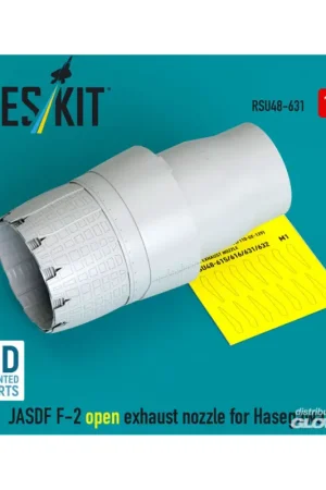 Meest Verkocht JASDF F-2 open exhaust nozzle for Hasegawa kit (3D Printed)