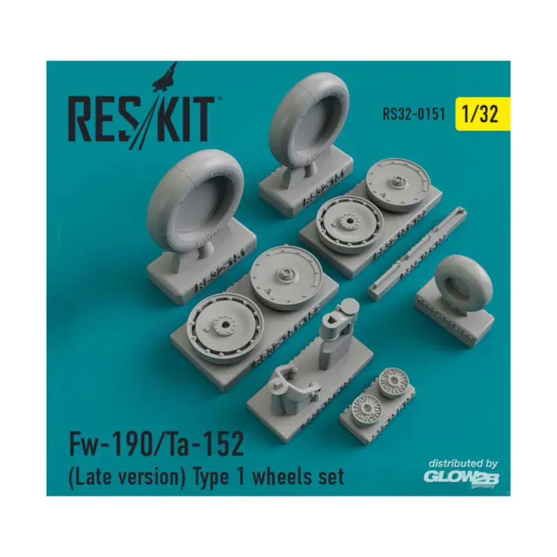 Express Levering Fw-190 (late version) type 1 wheels set
