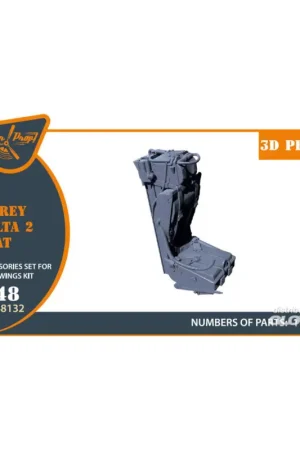 Fairey Delta 2 Ejection seat for Dora Wings Laatste Versie