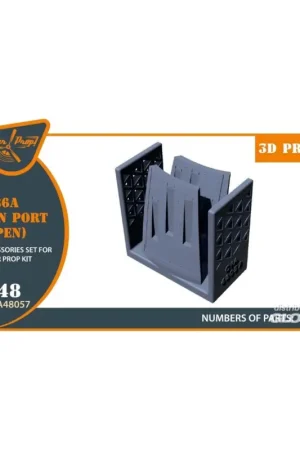 F-86A gun port (open) for CP kits Favoriet