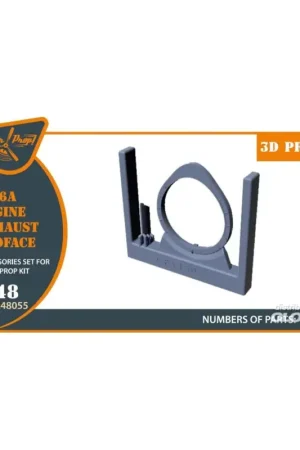 F-86A engine exhaust endface for CP kits Nieuw