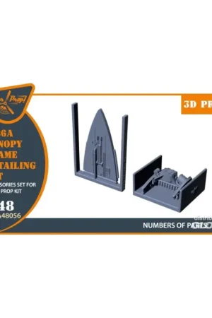 F-86A Canopy frame detailing set for CP kits Finale Uitverkoop