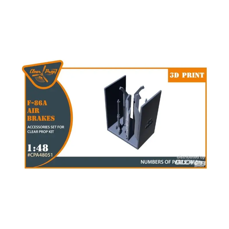 Favoriet F-86A air brakes for CP kits