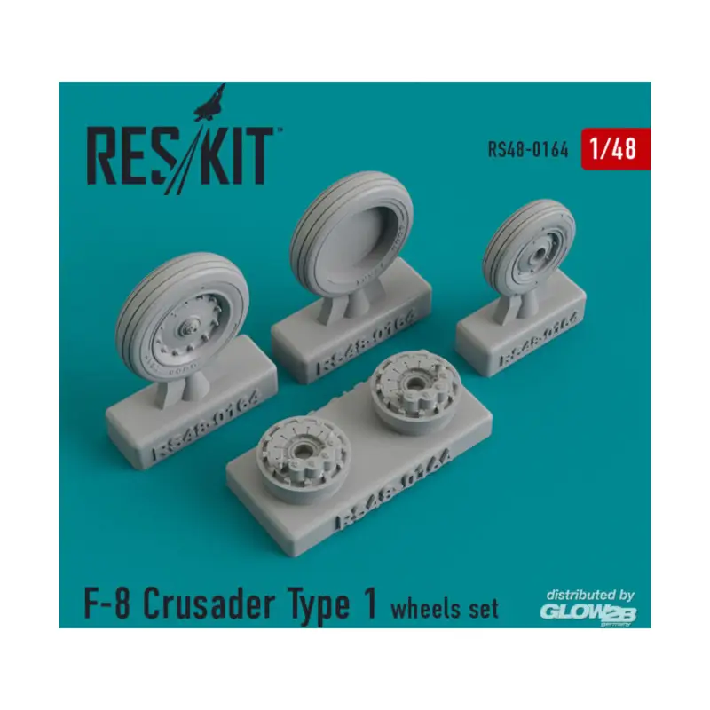 Actieprijs F-8 Crusader type 1 (weighted) wheels set