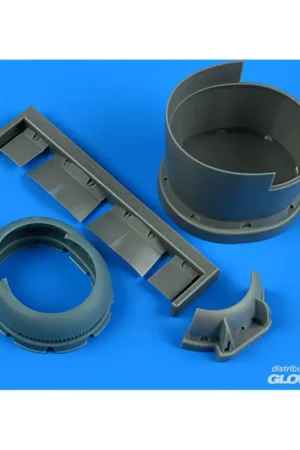 F6F-5 Hellcat cowling and cooling flaps (opened) for Hobby Boss Tijdelijk Beschikbaar