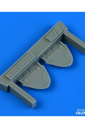 F4U-1 bird cage Corsair headrest type C for Tamiya Betrouwbaar