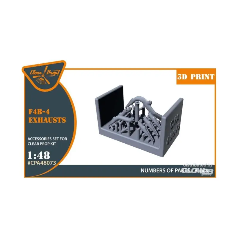 F4B-4 exhausts for CP kits Superprijs