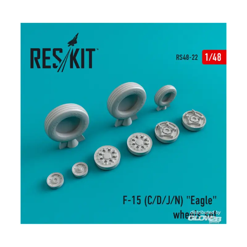 F-15 (C,D,J,N) Eagle (weighted) wheels set Koop Online