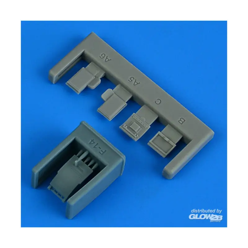 F-14D Tomcat extended, folded ladder for Tamiya Superprijs