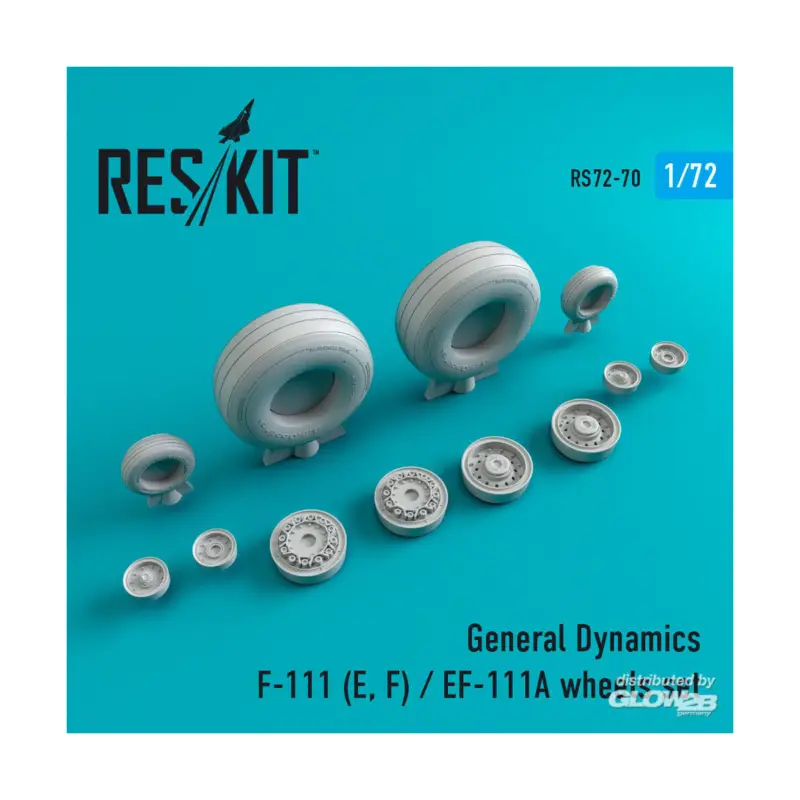 Koop Vandaag F-111 (E,F)/EF-111A wheels set (weighted)