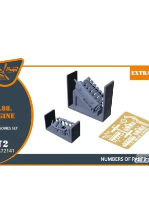 Hete Deal DH.88 Comet engine set 3D print