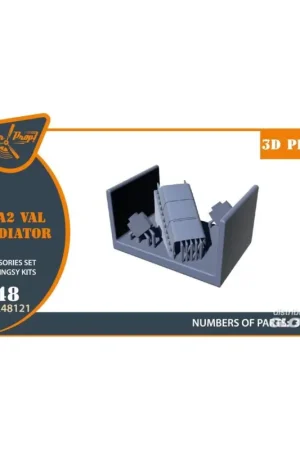 D3A2 VAL radiator set for Wingsy Kits Gratis Retour