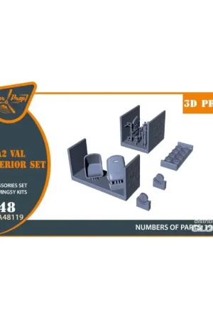 Aanbieding D3A2 VAL interior set for Wingsy Kits