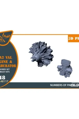 D3A2 VAL carbureted engine for Wingsy Kits Hoge Kwaliteit