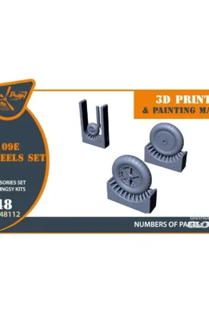 Bestel Nu Bf-109E wheels set for Wingsy Kits