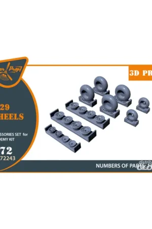 Hete Deal B-29 Wheels set (weighted)